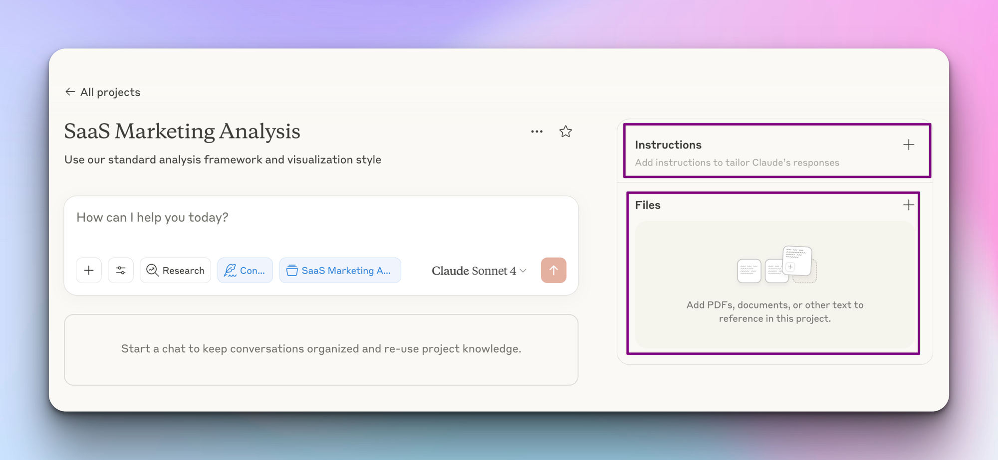 Claude Projects: Your AI Workspace in 2 Minutes