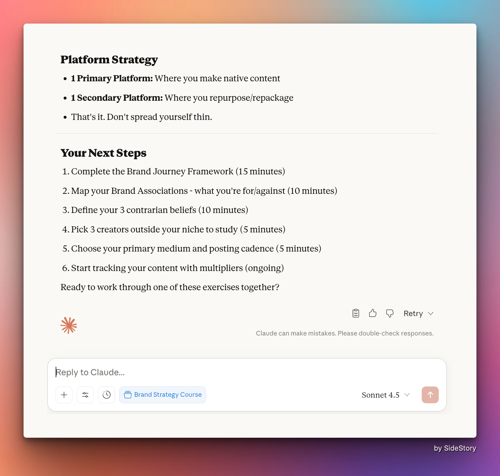How I Used Claude Projects as a Tutor to a Brand Strategy Course